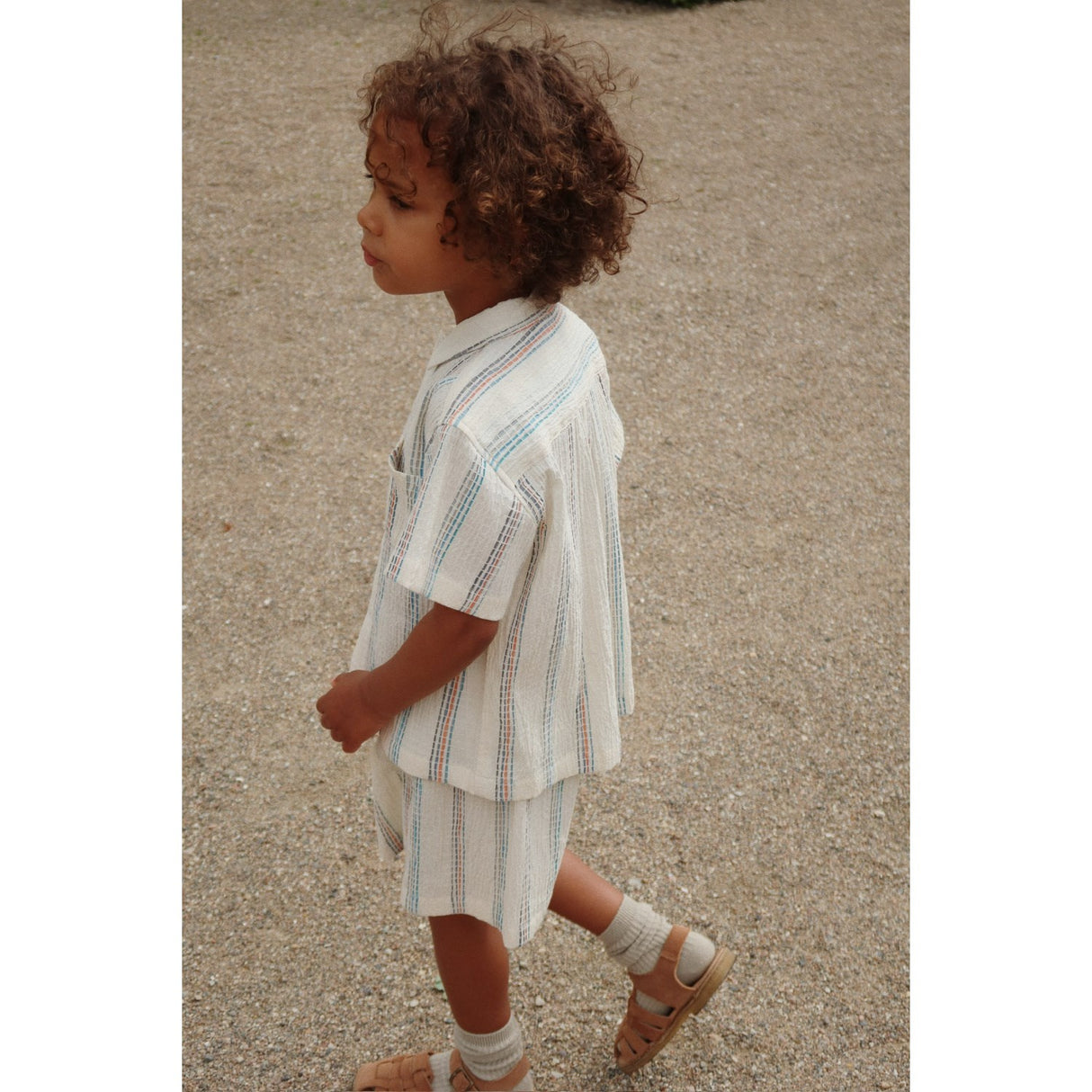 Konges Sløjd Antique White Vincent Ss Skjorte Gots