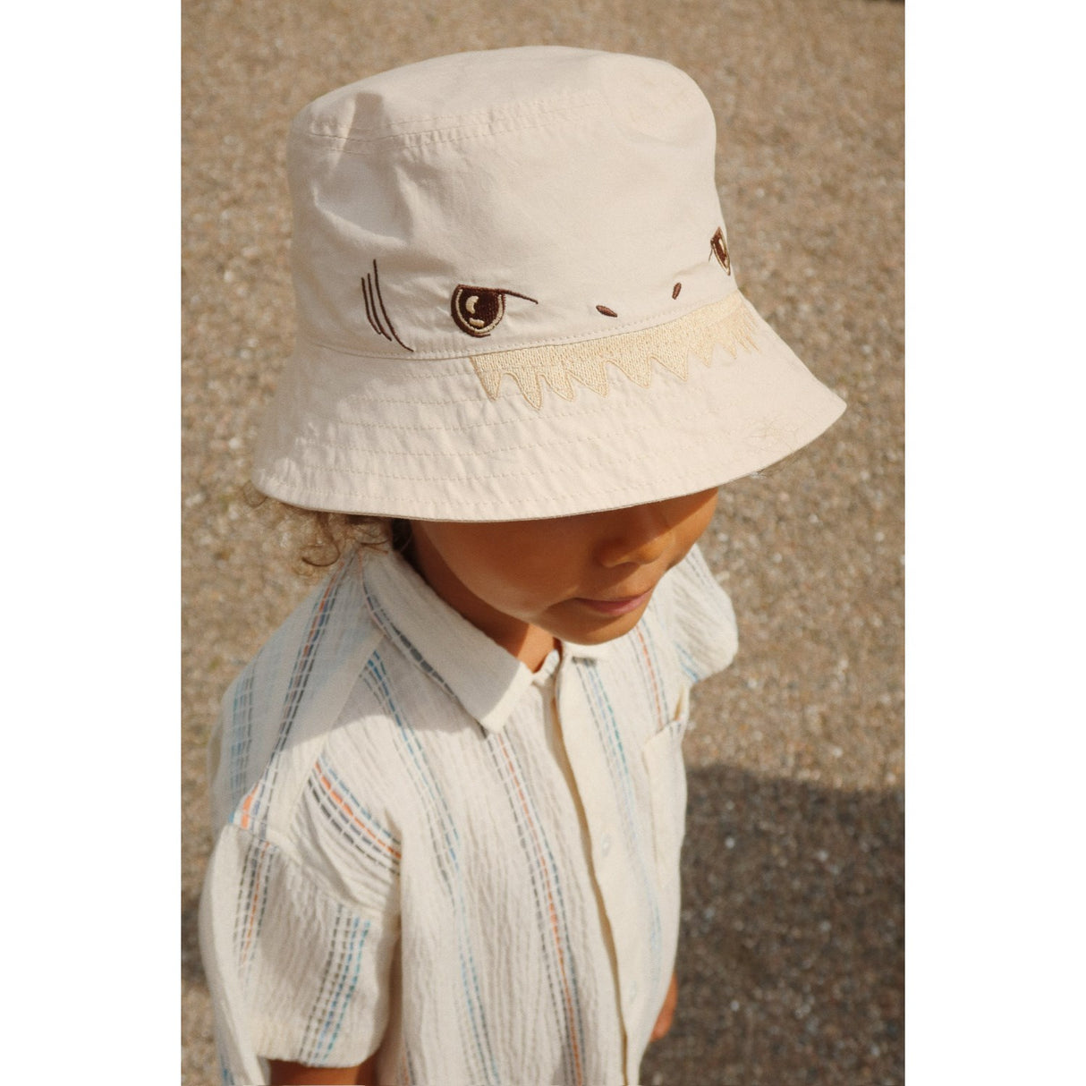 Konges Sløjd Antique White Vincent Ss Skjorte Gots