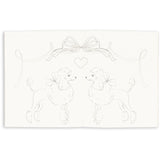 Konges Sløjd Green Tea Check Farge Bok og Farge Pencils Fsc