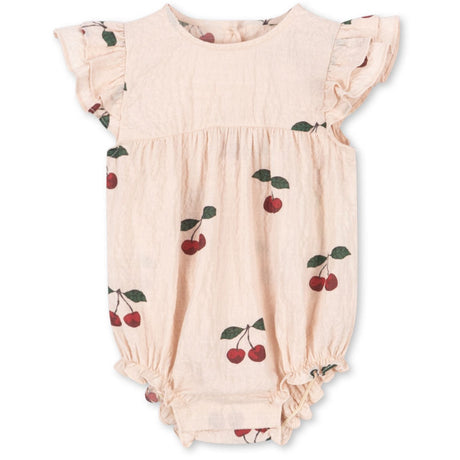 Konges Sløjd Ma Grande Cerise Pink Elin Romper Gots