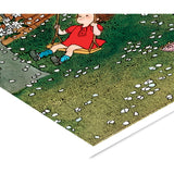 Poster & Frame Astrid Lindgren - Swing - Lotta On Troublemaker Street