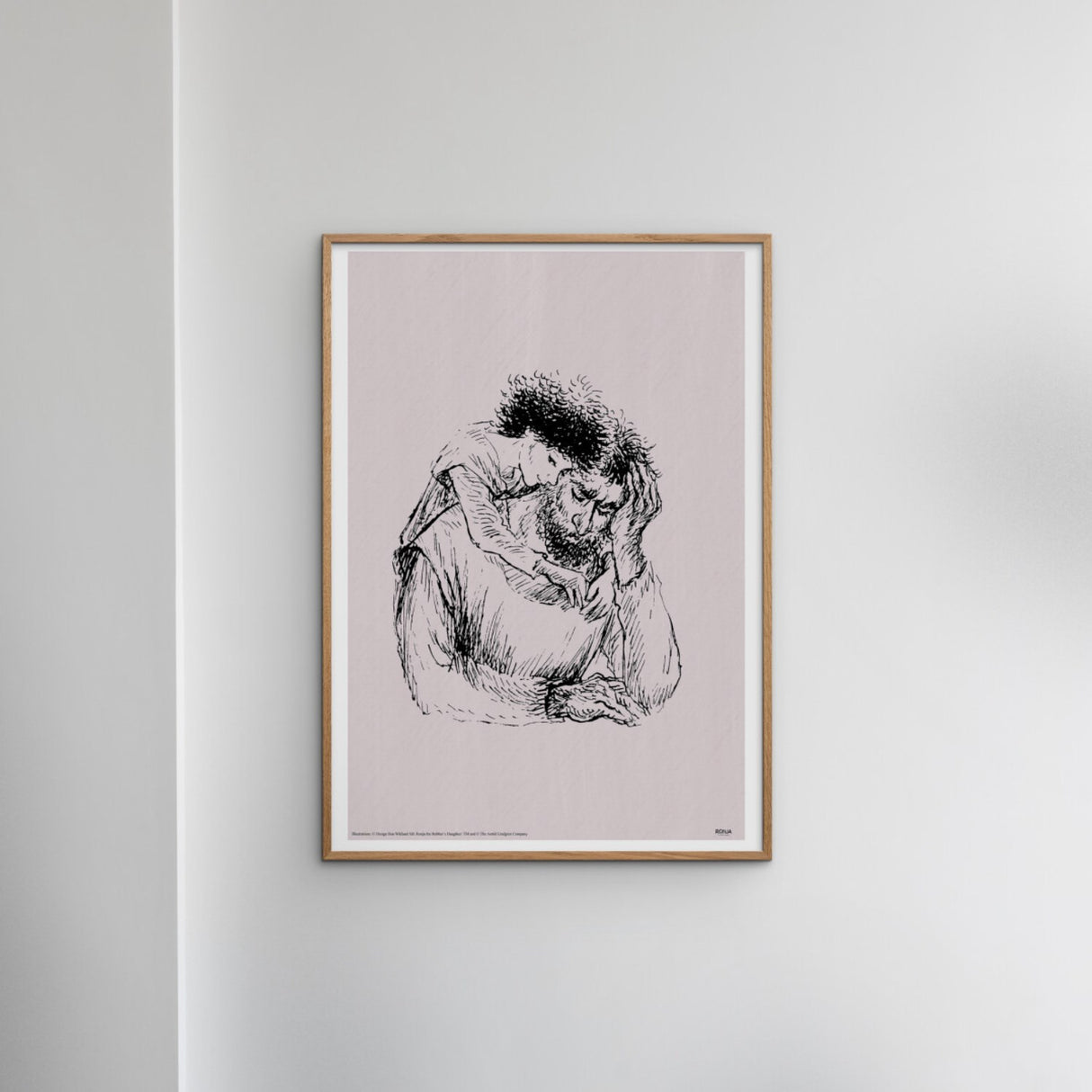 Poster & Frame Astrid Lindgren - Dad - Ronja The Robbers Daughter