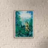 Poster & Frame Astrid Lindgren - In The Woods - Ronja The Robbers Daughter