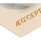 Poster & Frame Citatplakat - Du Er Æg'ceptionel