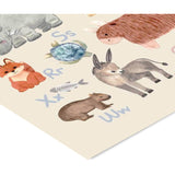 Poster & Frame Citatplakat - Dyrenes Alfabet – Børneplakat