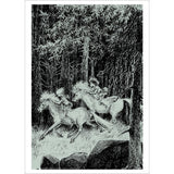 Poster & Frame Astrid Lindgren - Riding Wild - Ronja The Robbers Daughter