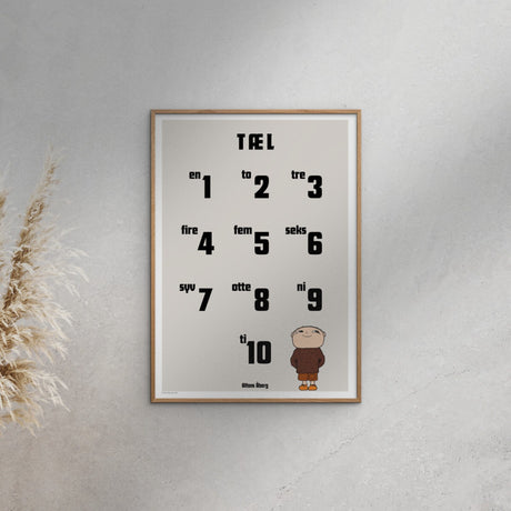 Poster & Frame Alfons Åberg - Alfons Åberg - Tæl