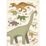Poster & Frame Citatplakat - Dinosaurus Plakat – Børneplakat