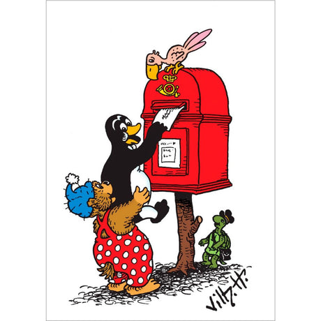 Poster & Frame Dansk Plakatkunst - Postkassen