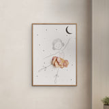 Poster & Frame Mette Handberg - Ballerinasko Ella
