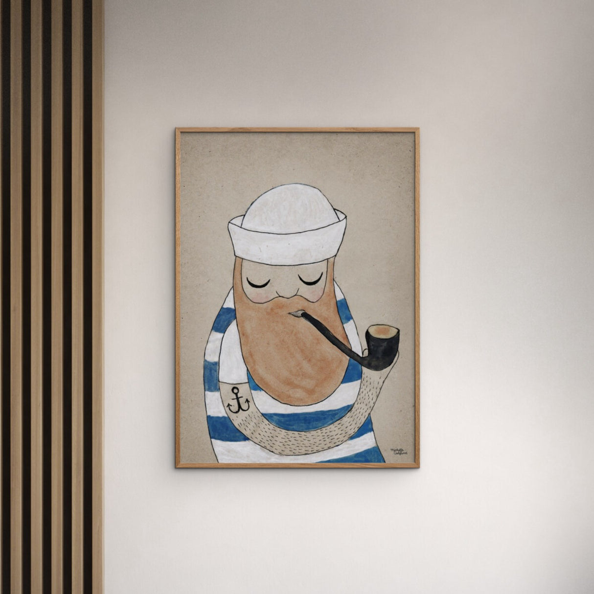 Poster & Frame Michelle Carlslund - Kids - Sailor