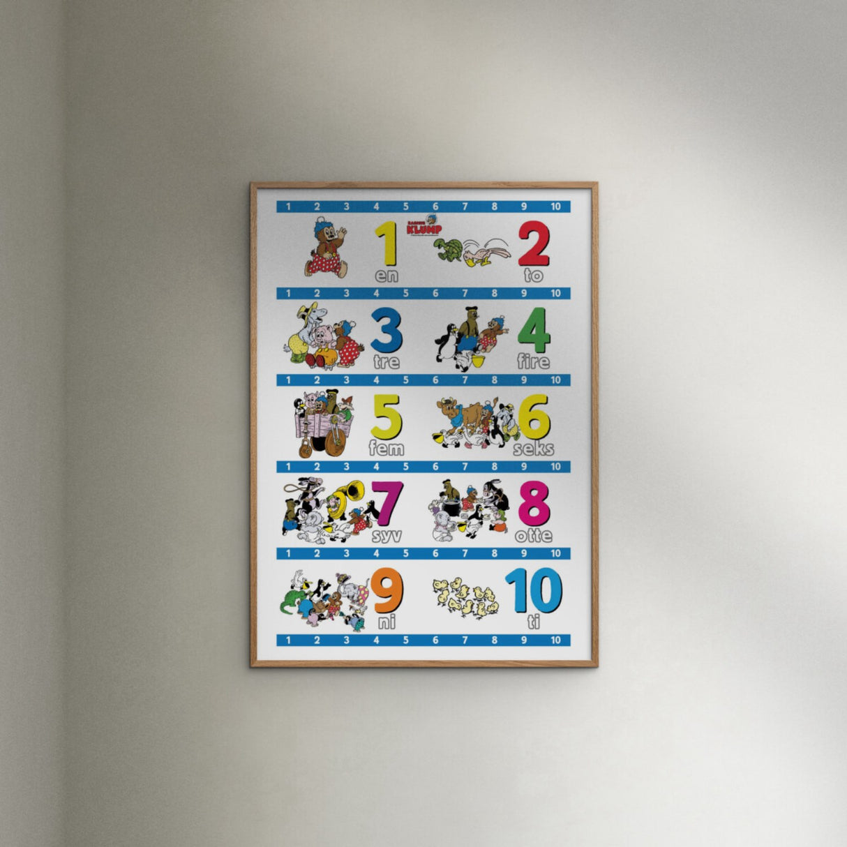 Poster & Frame Rasmus Klump - Tal