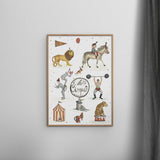 Poster & Frame Tiny Goods - Big Circus