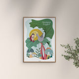 Poster & Frame Tiny Tails - Mariehønen Evigglad