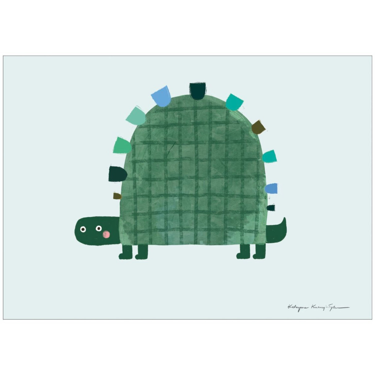 Poster & Frame Wild Apple - Turtle