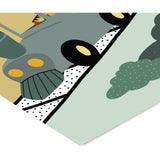 Poster & Frame Willero Illustration - Adventure Train