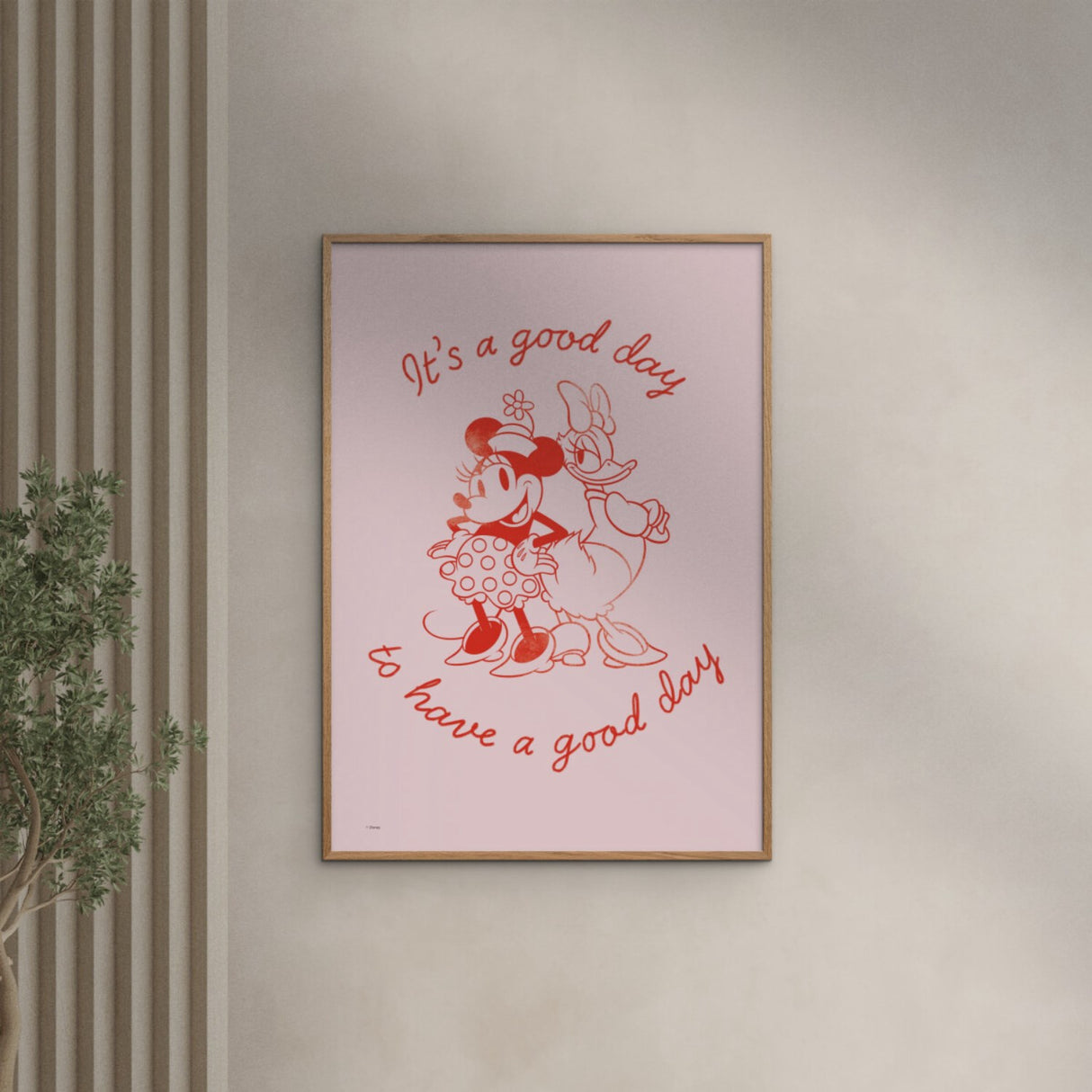 Poster & Frame Disney - It's A Good Day To Have Fun