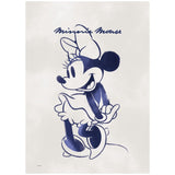 Poster & Frame Disney - Minnie Mouse Blue