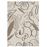 Poster & Frame Disney - Brown Leaves Mickey