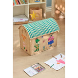 Rice Nathalie Lété Theme Raffia Leketøy Baskets 3-Pakning