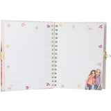 TOPModel Dagbok M/lås Og Armbånd