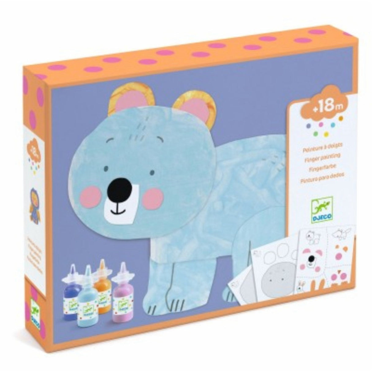 Djeco Fingermaling, Rotete moro