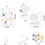 Djeco Fingermaling, Rotete moro