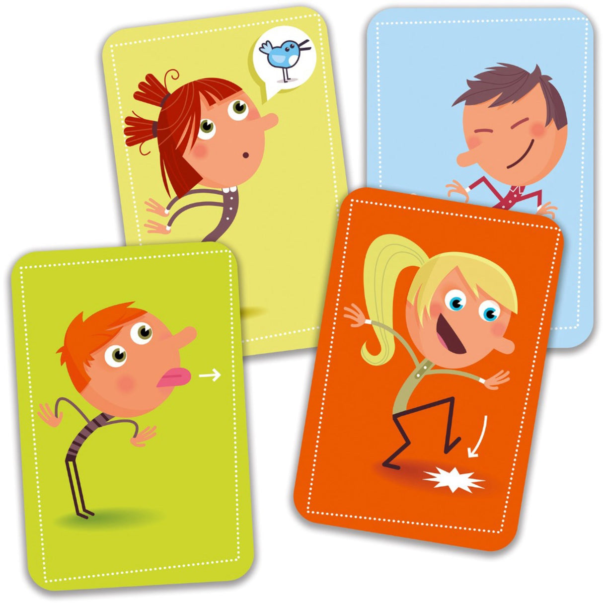 Djeco kortspill tips topp klapp