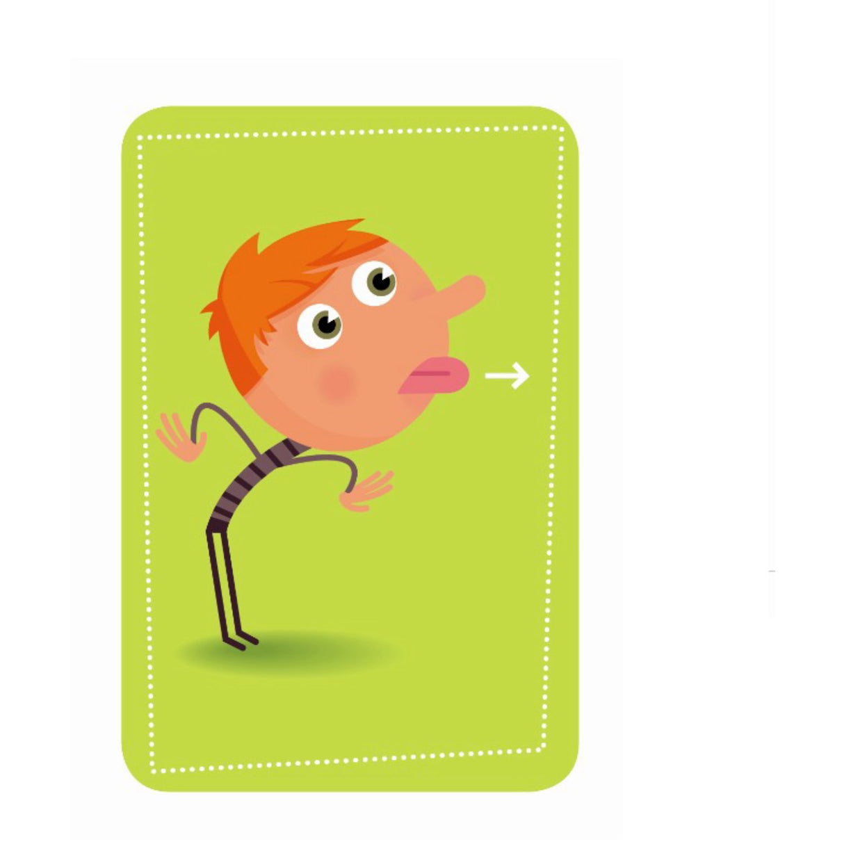 Djeco kortspill tips topp klapp