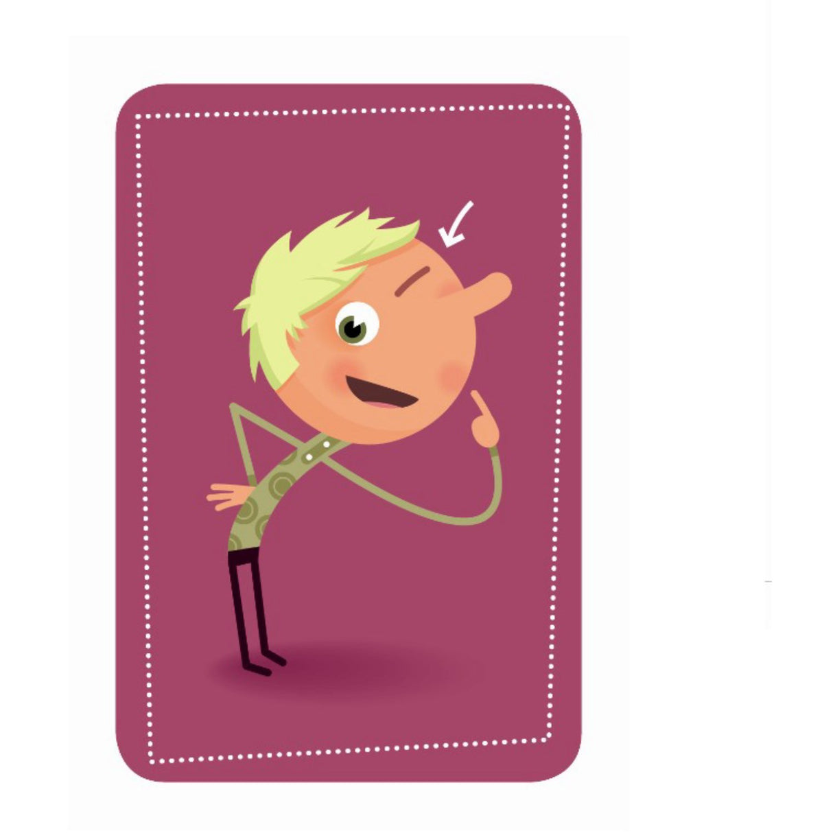 Djeco kortspill tips topp klapp