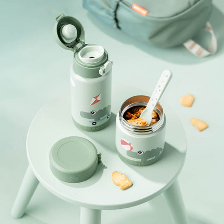 DonebyDeer Green Termisk Matbeholder Playground 300 Ml