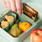 DonebyDeer Green Matboks Med Opdeler Playground