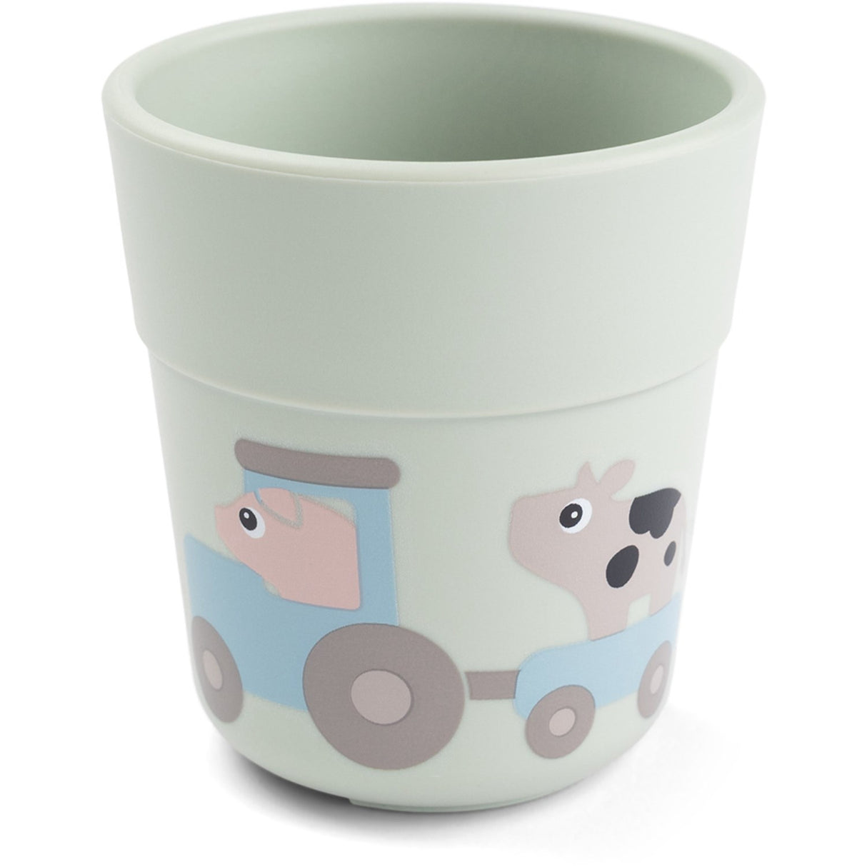 DonebyDeer Green Foodie Spisestue Sett Med Sugekop Tiny Farm