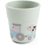 DonebyDeer Green Foodie Spisestue Sett Med Sugekop Tiny Farm