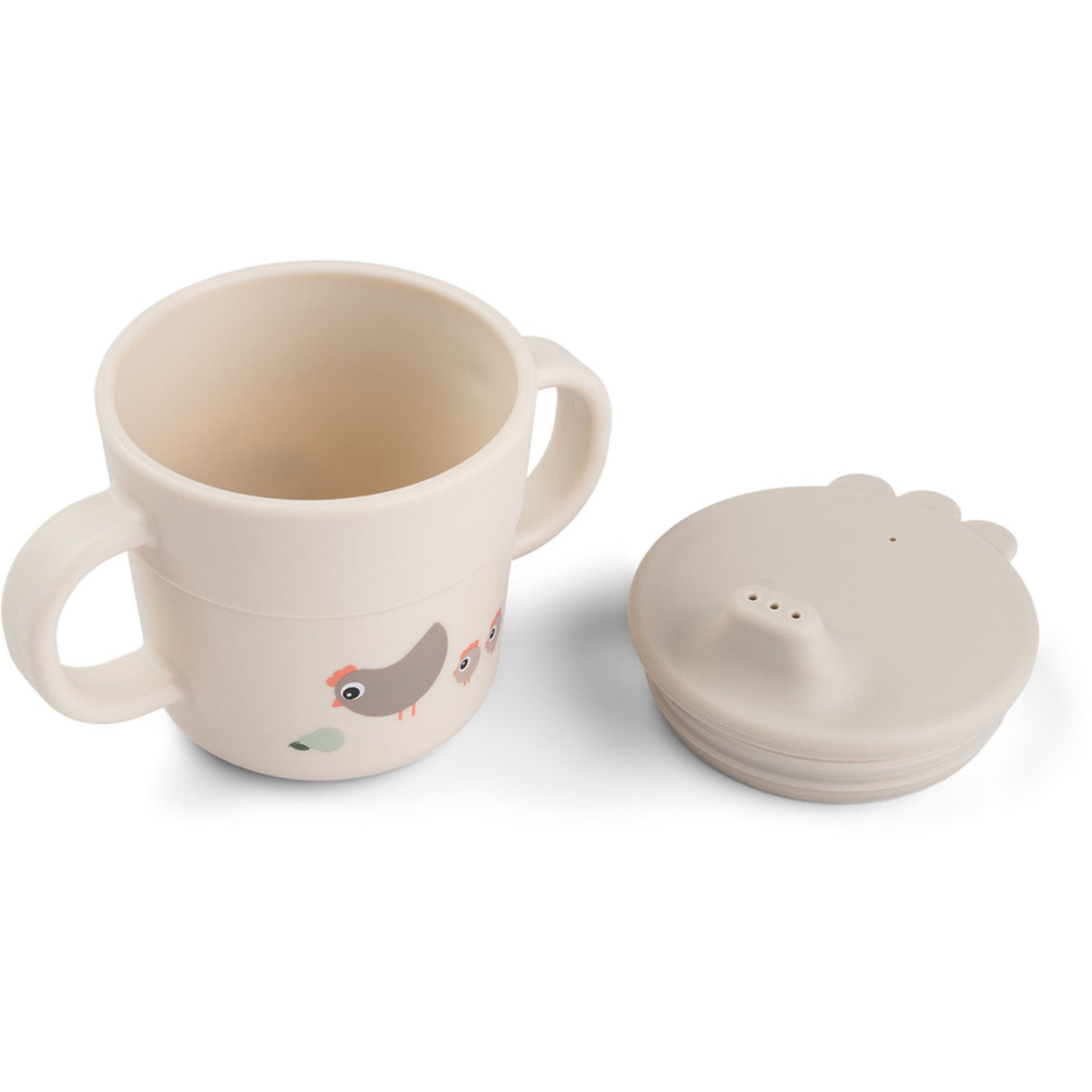 DonebyDeer Sand Foodie Første Spisestue Sett Med Sugekop Tiny Farm