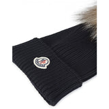 Moncler Beretto Light Fur Hue Navy