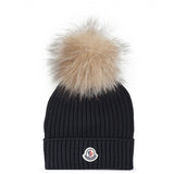Moncler Beretto Light Fur Hue Navy