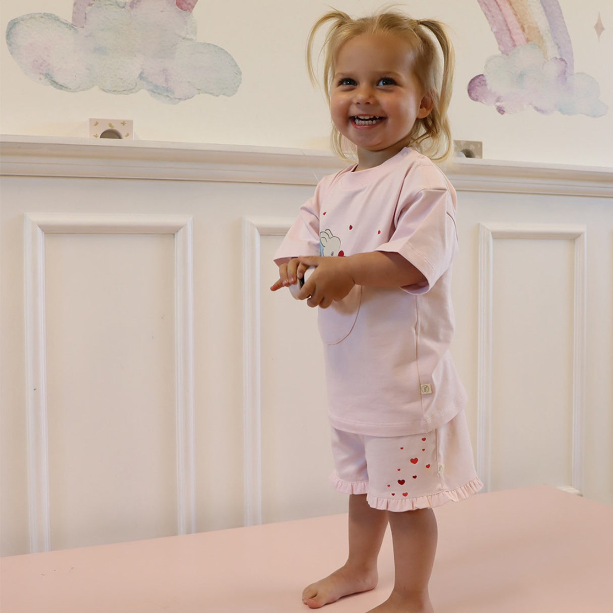 That's Mine X Luksusbaby Soft Pink Lara Sett