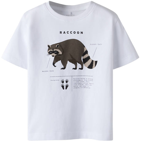 Name It Bright White Nmmkester Ss Nreg Topp