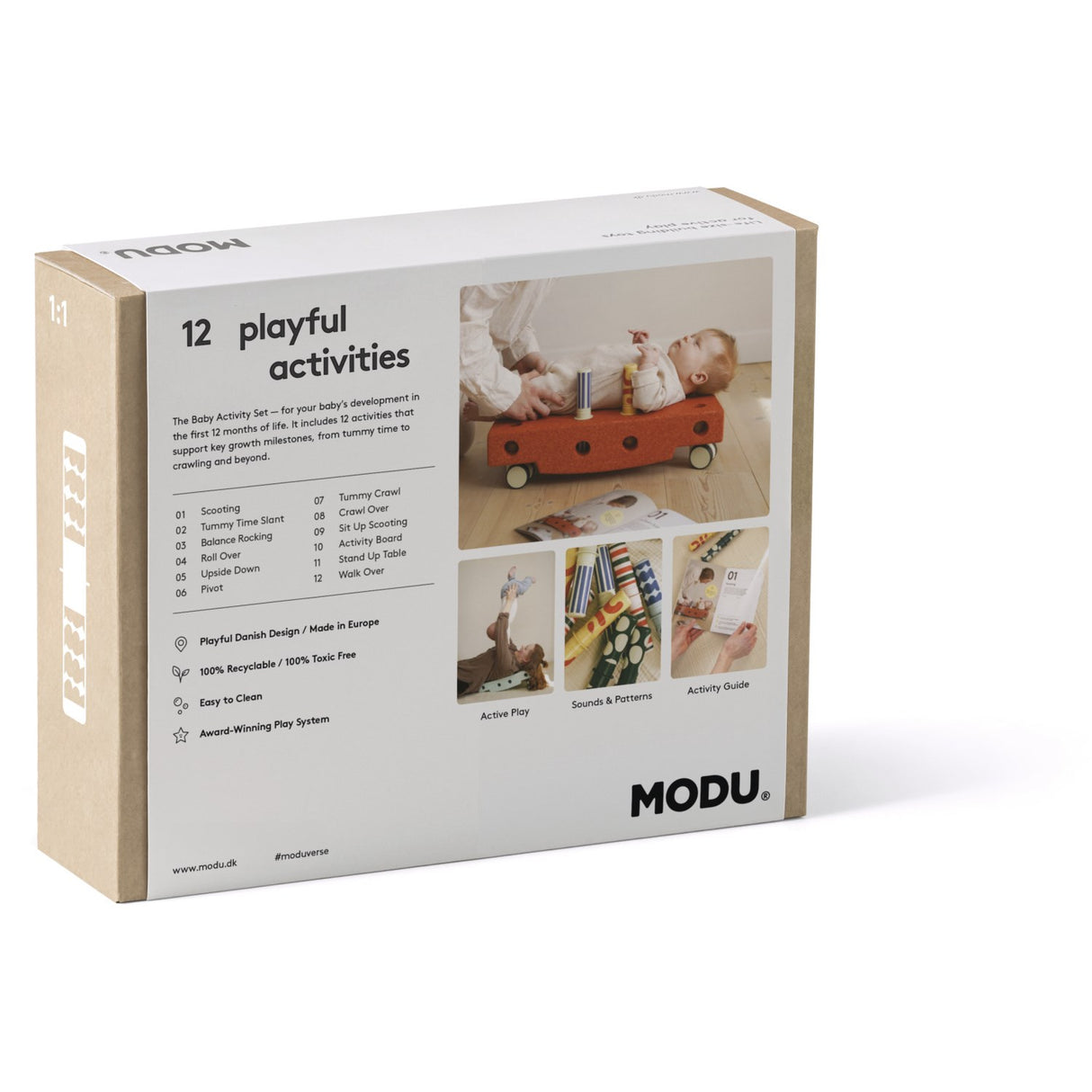 MODU Deep Blue / Sky Blue Baby Motoriksæt