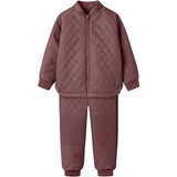 Name It Rose Brown Nmfmud Rub Quilt Sett Solid Fo