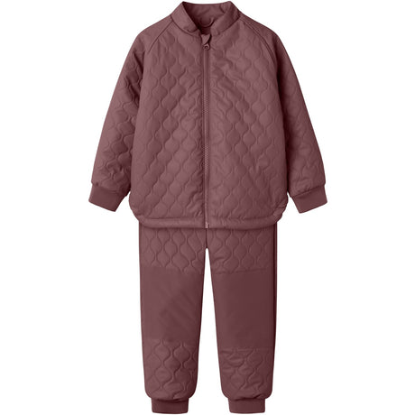 Name It Rose Brown Nmfmud Rub Quilt Sett Solid Fo