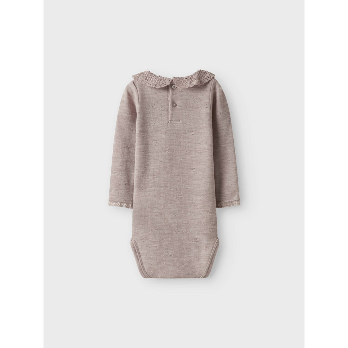 Name It Shadow Gray Nbfwang Ull Needle Ls Body W/Collar