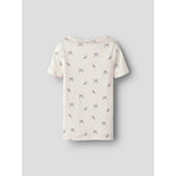 Lil'Atelier Peach Blush Butterfly Gayo Sig Slim T-Shirt