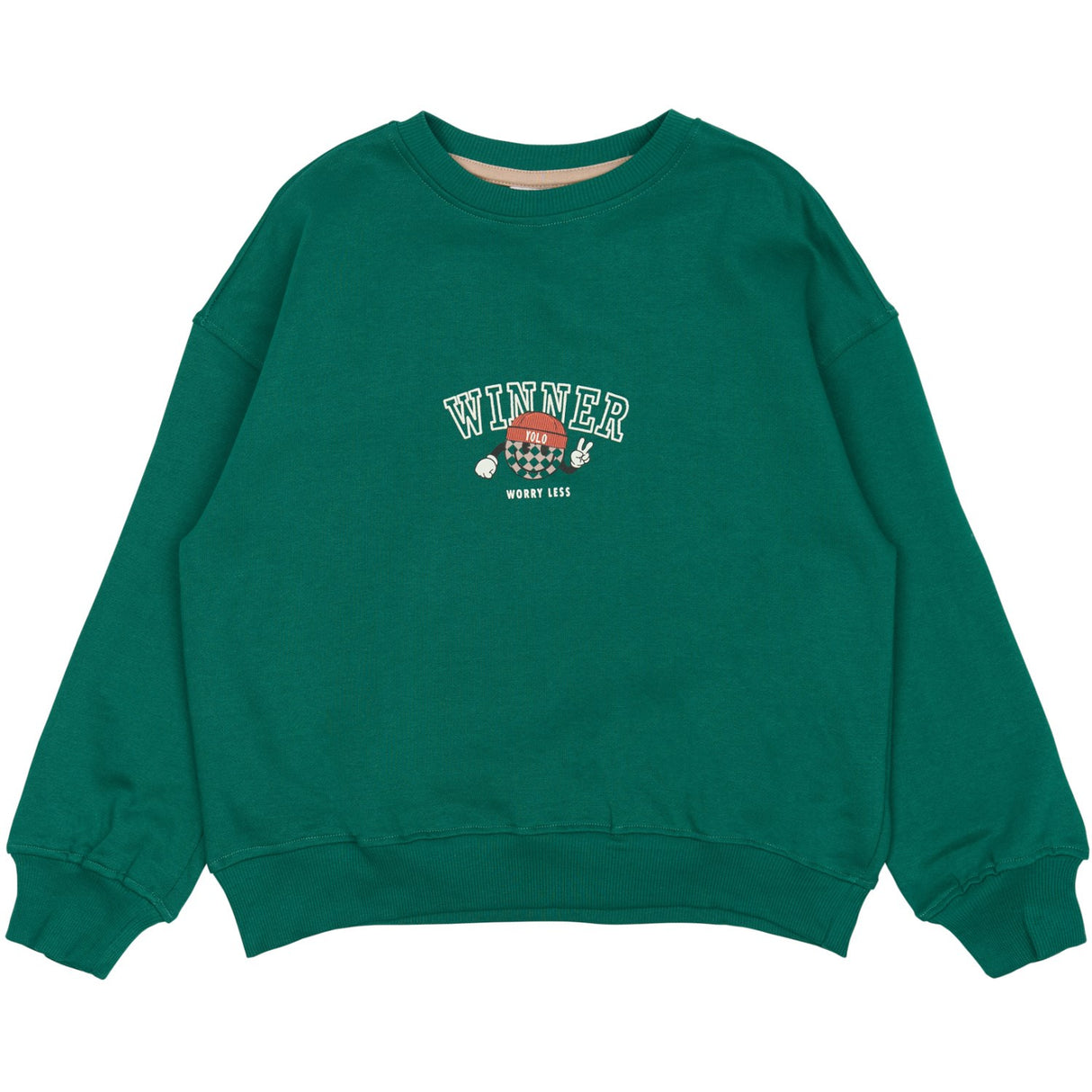 The New Alpine Green Paul Oversize Collegegenser
