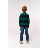 The New Navy Blazer Striped Pino L_S Pique Polo