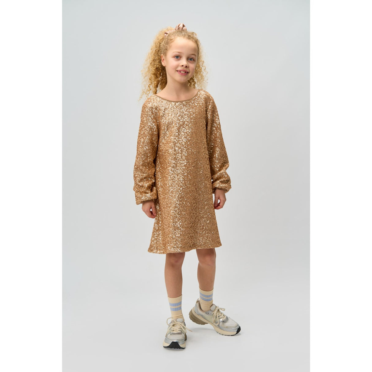 The New Gold Rupa L_S Paljet Kjole