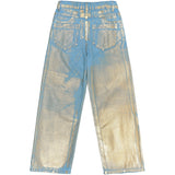 The New Light Blue Denim Rosanna Wide Jeans