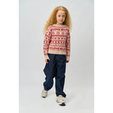 The New Gardenia AOP Raline Jacquard Pullover