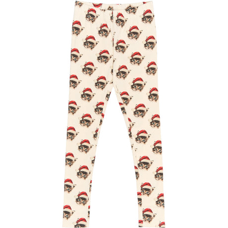 The New Gardenia Cat AOP Holiday Adult Rib Night Sett